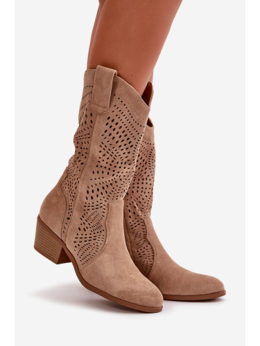 Дамски боти на ток Iceda