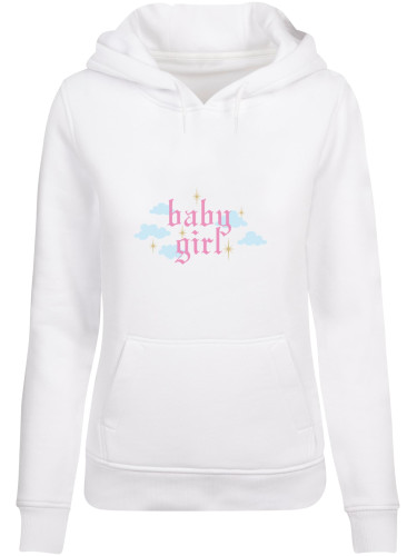 Women's Baby Girl Hoody white