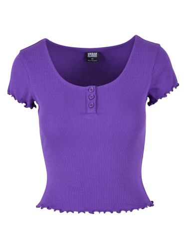 Women's T-shirt Rib Babylock purple