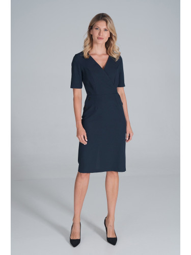 Figl Woman's Dress M851 Navy Blue