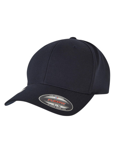 Wooly Combed Waterrepellent Dark Blue Cap