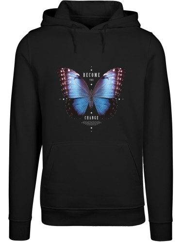 Men's sweatshirt Become The Change Butterfly Hoody black