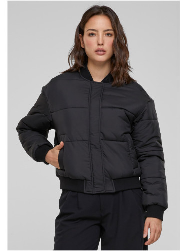 Women's bomber jacket Puffer Blouson black