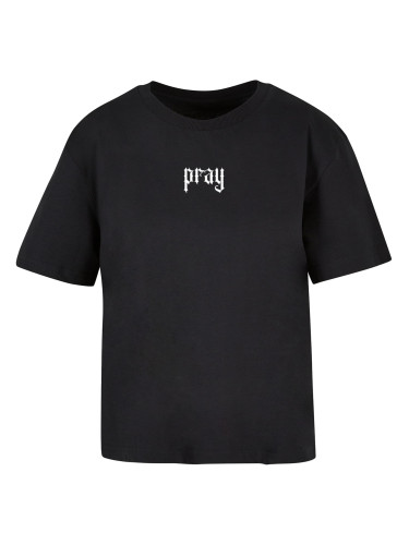 Women's T-shirt Praying Hands black