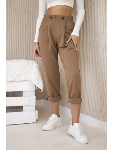 Punto Milano Winter camel pants