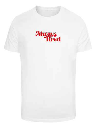 Men's T-shirt Always Tired white