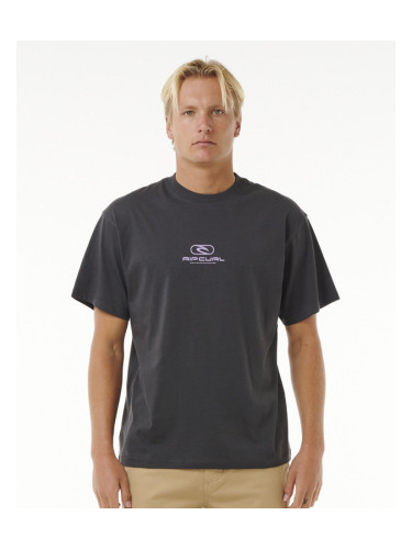 Rip Curl PILL ICON TEE Washed Black T-shirt