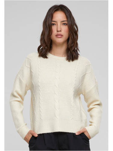 Women's knitted sweater sand