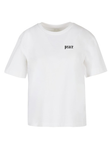 Women's T-shirt Peace Hand white