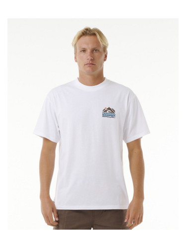 Rip Curl VAPORCOOL SEARCH TREK TEE White T-shirt