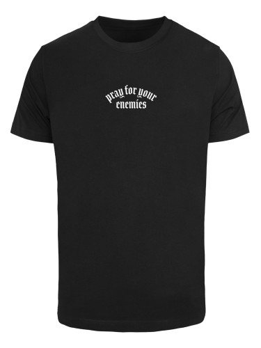 Men's T-shirt Pray For Your Enemies black