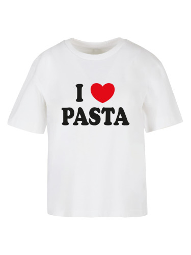 Women's T-shirt Pasta LOVE white