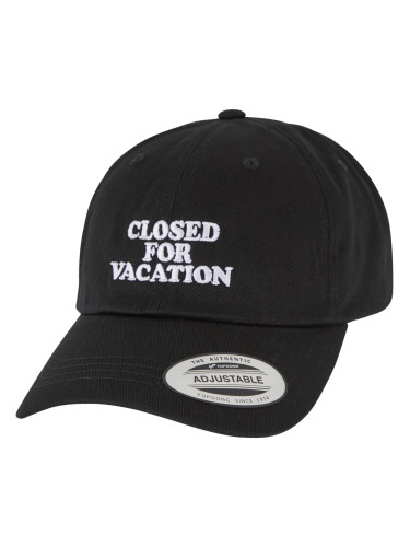 Kšiltovka Closed For Vacation Dad Cap