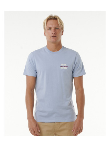 Rip Curl SURF REVIVAL HOFFMAN DECAL TEE Spray Blue T-shirt