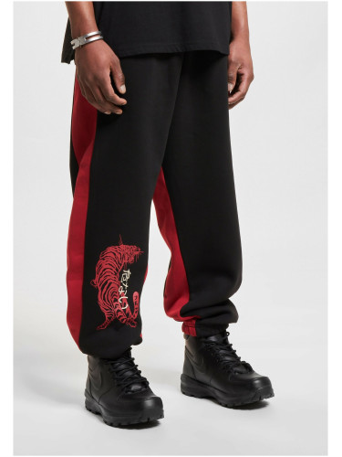 Men's sweatpants Bold black/red