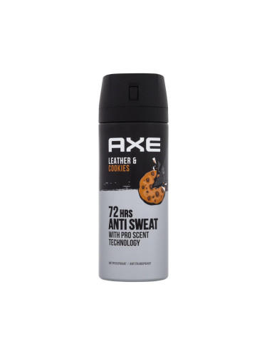 Axe Collision Leather+Cookies 72H Антиперспирант за мъже 150 ml