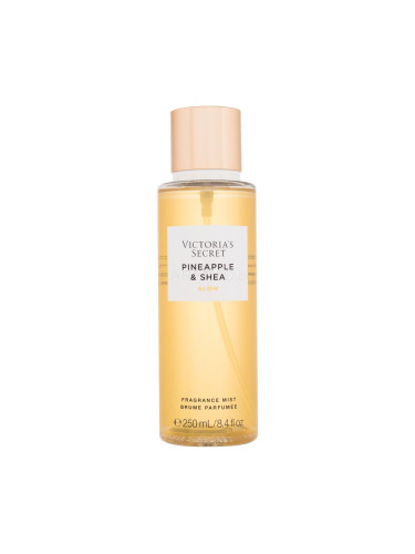 Victoria´s Secret Pineapple & Shea Glow Спрей за тяло за жени 250 ml