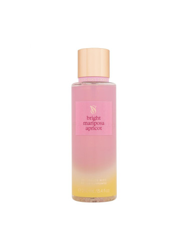 Victoria´s Secret Bright Mariposa Apricot Спрей за тяло за жени 250 ml