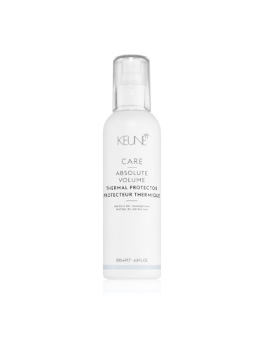 Keune Care Absolute Volume Thermal Protector термозащитен спрей за оформяне с преса и маша 200 мл.