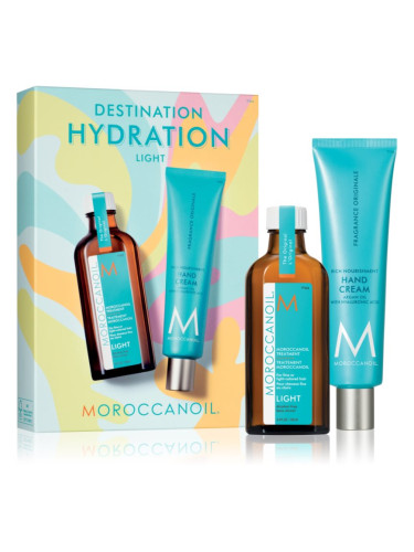 Moroccanoil Destination Hydration Light комплект(за тяло)