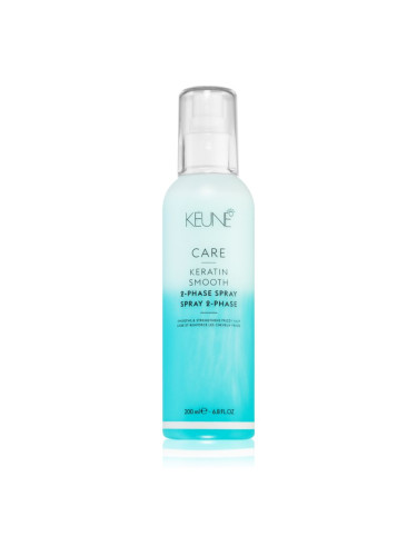 Keune Care Keratin Smooth 2 Phase Spray 2-фазов балсам без отмиване 200 мл.