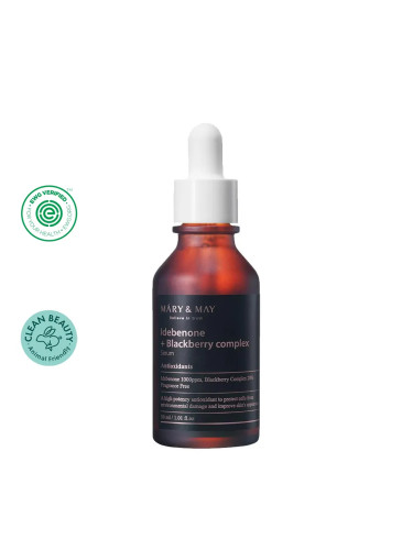 Антиоксидантен серум за лице MARY & MAY Idebenone Blackberry Complex Serum