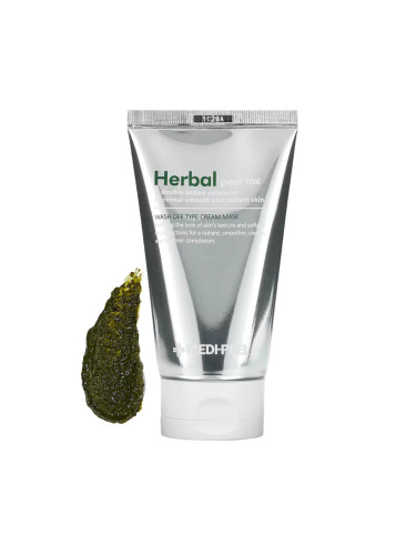 Маска за лице ексфолира озарява MEDI-PEEL Herbal Peel Tox Cream Mask