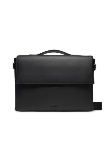 Чанта за лаптоп Calvin Klein Ck Origami Pu Laptop Bag K50K511898 Черен