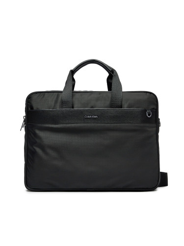 Чанта за лаптоп Calvin Klein Ck Est. Nylon Laptop Bag W/Case K50K512420 Черен