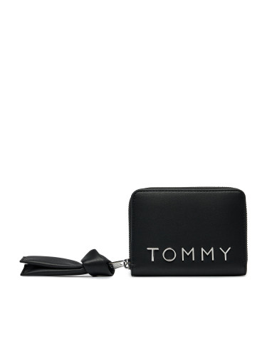 Голям дамски портфейл Tommy Jeans Tjw Bold Med Za AW0AW16390 Черен