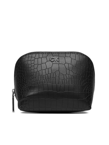 Несесер Calvin Klein Ck Daily Cosmetic Pouch_Croco K60K612640 Черен