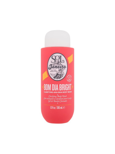 Sol De Janeiro Bom Dia Bright Clarifying AHA BHA Body Wash Душ гел за жени 385 ml