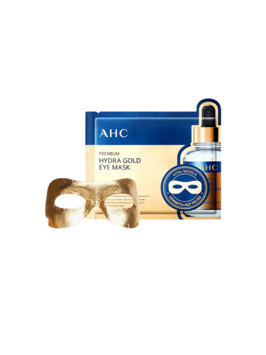 Златна хидратираща околоочна маска AHC Premium Hydra Gold Foil Mask