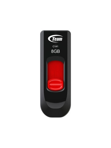 Памет 8GB USB Flash Drive, Team Group Elite C141, USB 2.0, черна