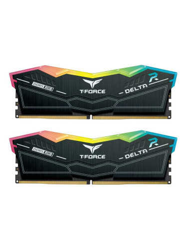 Памет 32GB (2x16GB) DDR5 6400MHz, Team Group T-Force Delta RGB (FF3D532G6400HC40BDC01), 1.35V