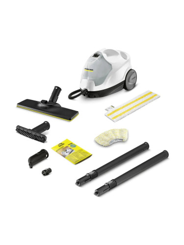 Парочистачка Karcher SC 4 EasyFix White, 2000W, 0.8 л. капацитет на резервоара, 3.5 bar налягане, EasyFix+, бяла