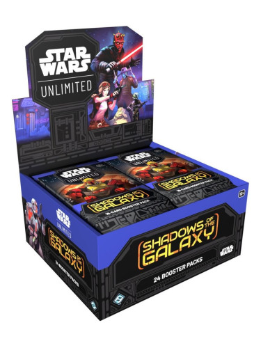  Star Wars: Unlimited - Shadows of the galaxy Booster Box (24 packs)