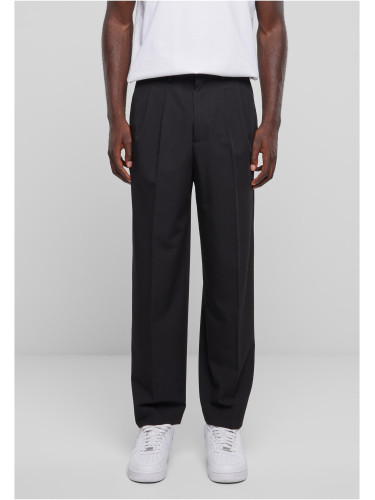 Men's Wide Fit Trousers - Black