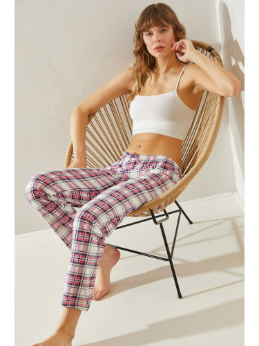 Bianco Lucci Women's Patterned Pajama Bottoms