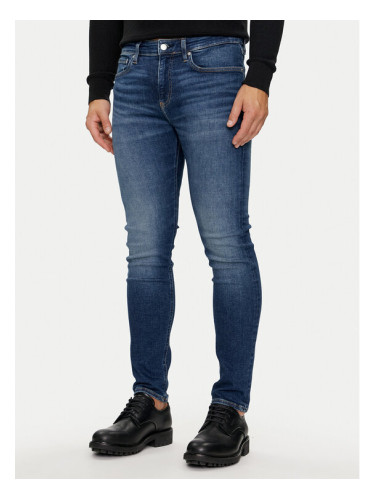 Calvin Klein Jeans Дънки J30J325740 Син Skinny Fit