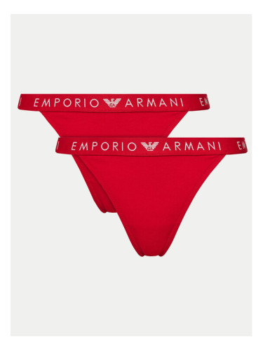 Emporio Armani Underwear Комплект 2 чифта прашки 164522 4F227 10374 Червен