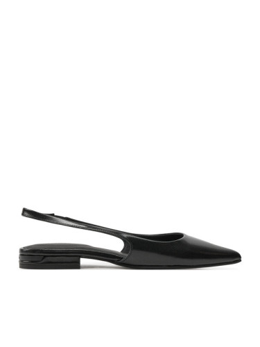 Calvin Klein Сандали Flat Slingback Pump Saff HW0HW02135 Черен