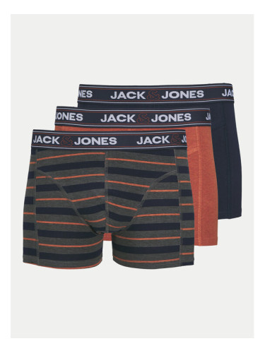 Jack&Jones Комплект 3 чифта боксерки John 12260059 Цветен