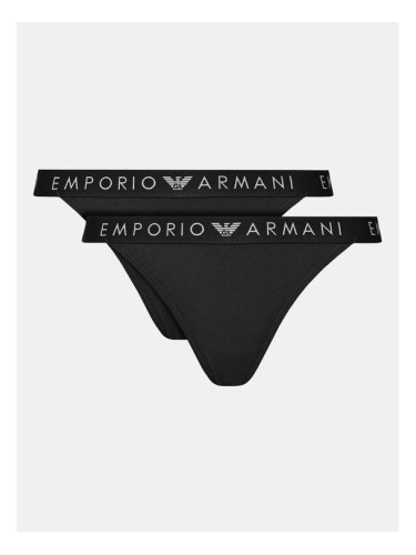 Emporio Armani Underwear Комплект 2 чифта прашки 164522 4F227 00020 Черен