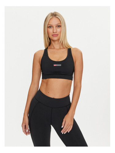 Reebok Спортен сутиен Lux Bold Racr Bra 100075369 Черен Slim Fit