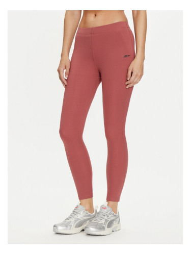 Reebok Клин Yoga Peached 7/8 Tight 100037475 Бордо Slim Fit