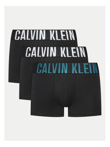 Calvin Klein Underwear Комплект 3 чифта боксерки 000NB3608A Черен