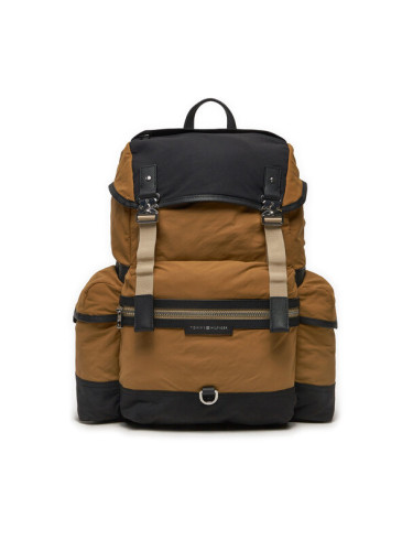 Tommy Hilfiger Раница Premium Nylon Backpack AM0AM12494 Кафяв