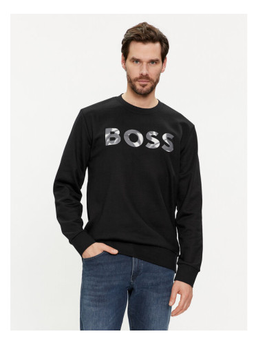 Boss Суитшърт Soleri 15 50513373 Черен Regular Fit