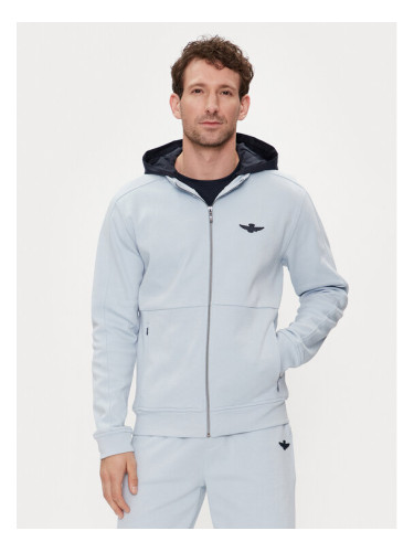 Aeronautica Militare Суитшърт 241FE1867P329 Светлосиньо Regular Fit